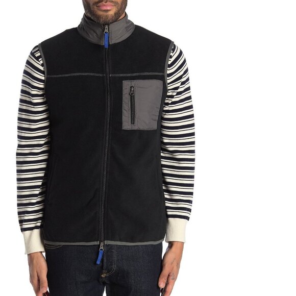 🎁 Vintage 1946 Polar Fleece Pirate Black Vest - Picture 2 of 8